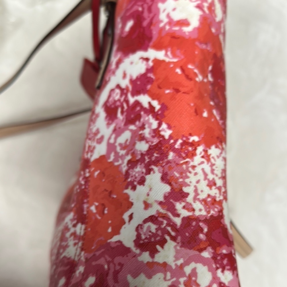 Coach Peyton Floral Print Zip Tote Coated Canvas Large F31342 Never Used - Picture 14 of 14